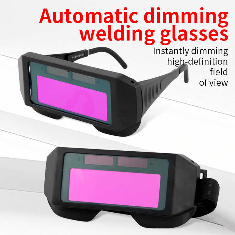 Automatic Dimming Welding Goggles with Dual Sensors – Auto Darkening Safety Glasses