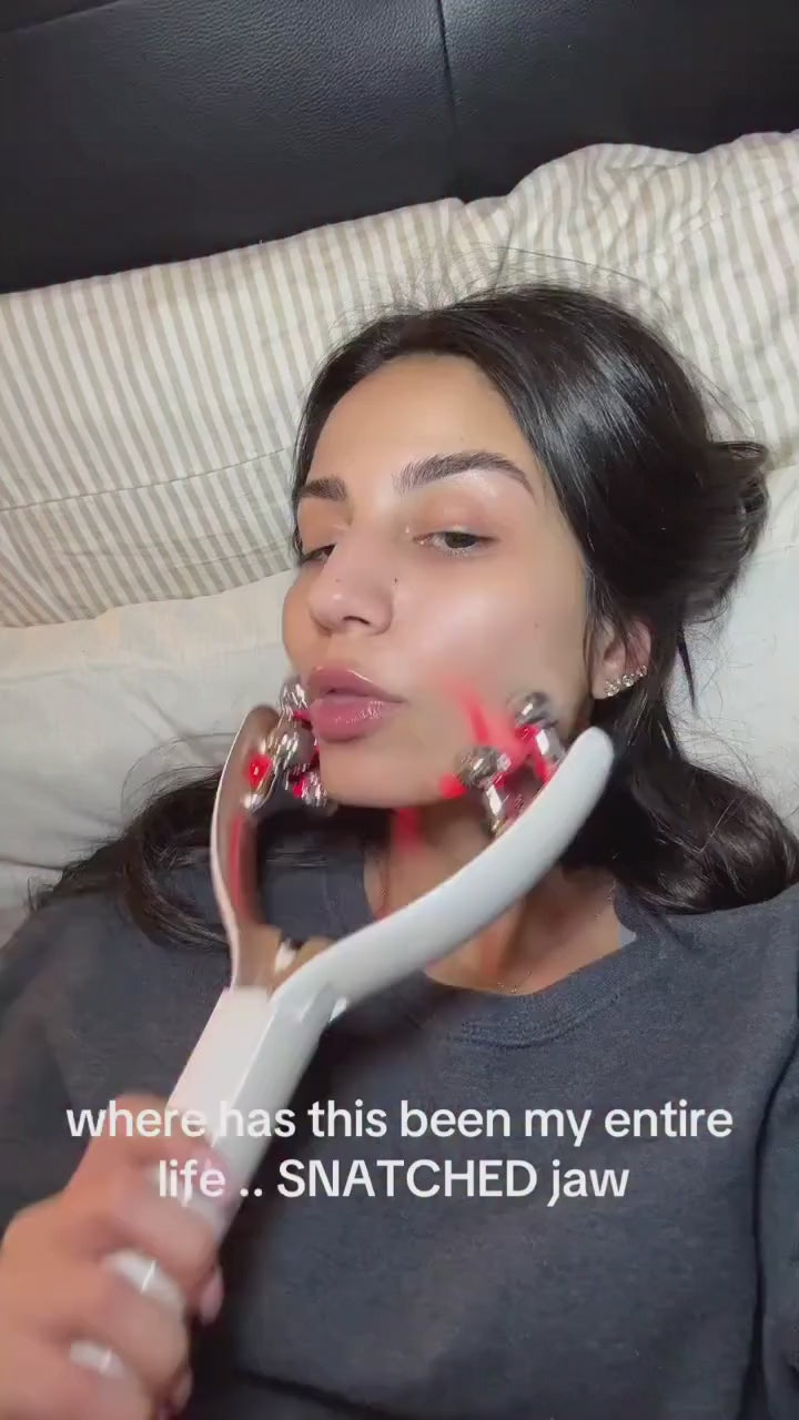 Rechargeable Microcurrent Facial & Neck Lifting Massager